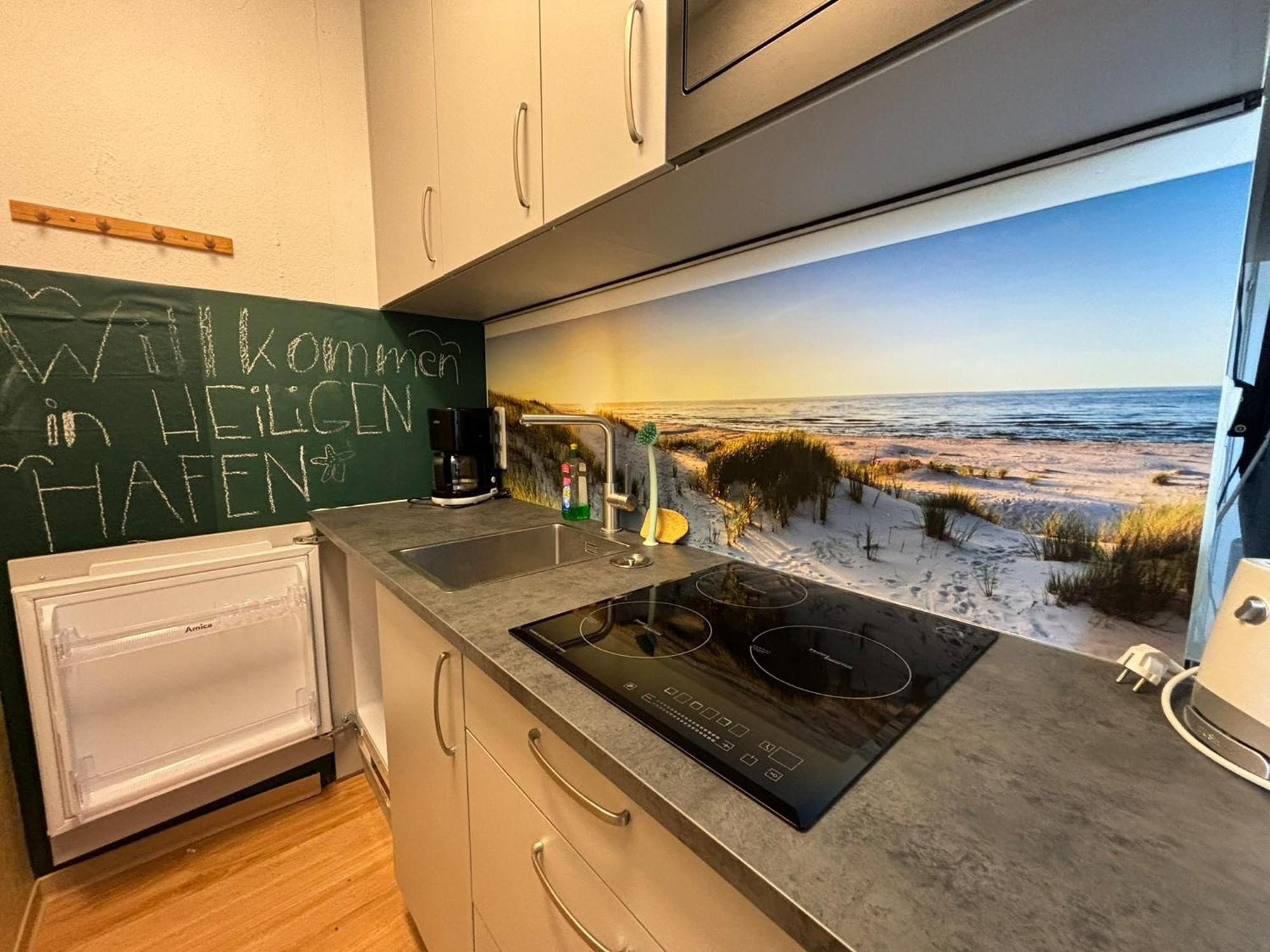 Ferienwohnung Meeresblick 海利根港 外观 照片